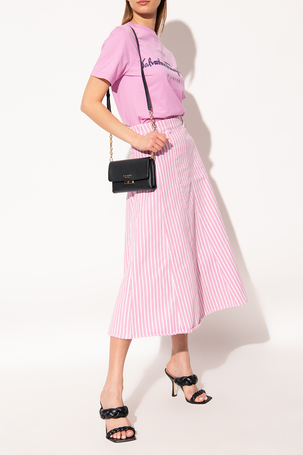Striped skirt Ganni - SchaferandweinerShops Pakistan